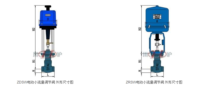 電動小流量調(diào)節(jié)閥結(jié)構(gòu)圖