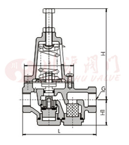 200P減壓閥結構圖