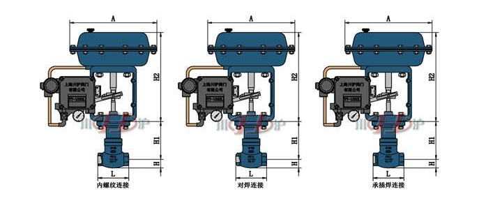 氣動小流量調(diào)節(jié)閥結(jié)構(gòu)圖